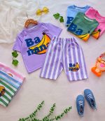 T-shirts and shorts for girls and boys, sizes 40 to 55