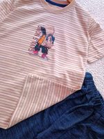 Boys' T-shirt and shorts, sizes 55 to 65