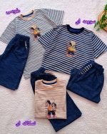 Boys' T-shirt and shorts, sizes 55 to 65