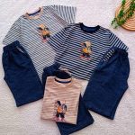 Boys' T-shirt and shorts, sizes 55 to 65