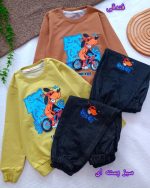 Boys' blouse and trousers, ages 3 to 7