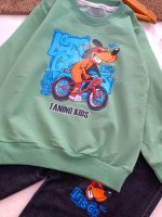 Boys' blouse and trousers, ages 3 to 7