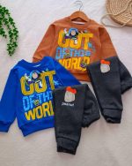 Boys' blouse and trousers, sizes 35 to 45