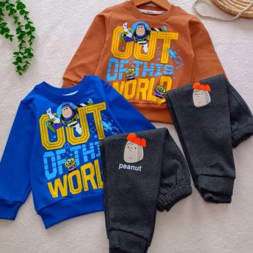 Boys' blouse and trousers, sizes 35 to 45