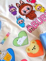 Girls' T-shirt and shorts set (ages 1 to 7)