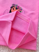 Girls' T-shirt and shorts set (ages 2 to 5)