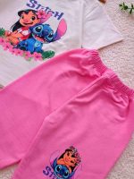 Girls' T-shirt and shorts set (ages 2 to 5)