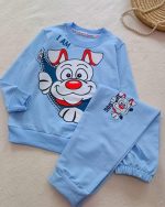 Girls' and boys' blouse and trousers sets (ages 2 to 5)