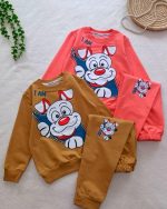 Girls' and boys' blouse and trousers sets (ages 2 to 5)