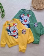 Girls' and boys' blouse and trousers sets (ages 2 to 5)