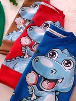 Girls' and boys' blouse and trousers, sizes 35 to 50