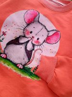 Girls' and boys' blouse and trousers, sizes 40 and 45