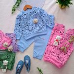 Girls' and boys' tops and trousers, ages 1 to 5 years
