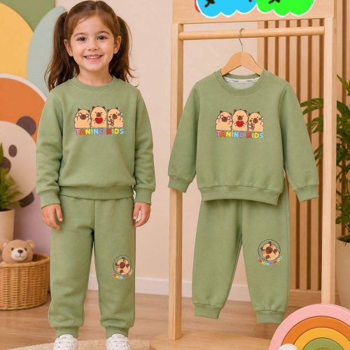 Girls' and boys' tops and trousers, ages 1 to 5 years