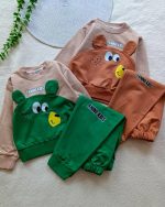 Girls' and boys' tops and trousers, ages 1 to 5 years