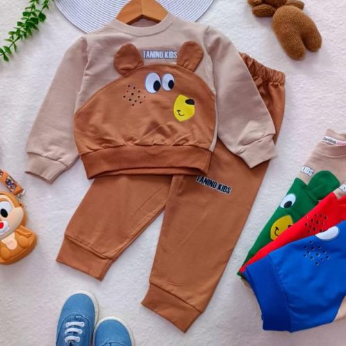 Girls' and boys' tops and trousers, ages 1 to 5 years