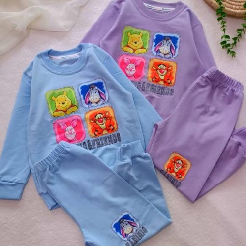 Girls' and boys' tops and trousers, ages 2 to 5