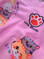 Girls' and boys' tops and trousers, sizes 35 to 45