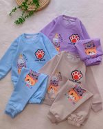Girls' and boys' tops and trousers, sizes 35 to 45