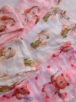 Girls' and boys' tops and trousers, sizes 35 to 50