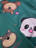 Girls' and boys' tops and trousers, sizes 35 to 50