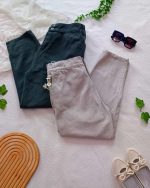Girls' and women's cotton trousers