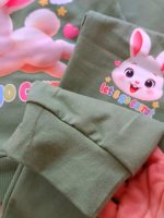 Girls' blouse and trousers, ages 1 to 7