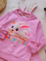 Girls' blouse and trousers, ages 1 to 7
