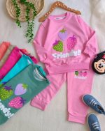 Girls' blouse and trousers, ages 2 to 5