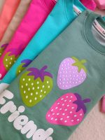 Girls' blouse and trousers, ages 2 to 5