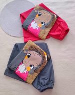 Girls' blouse and trousers, ages 5 to 9