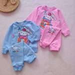 Girls' blouse and trousers set, sizes 35 to 60