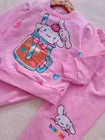 Girls' blouse and trousers set, sizes 35 to 60