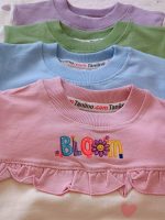 Girls' blouse and trousers, sizes 35 to 50