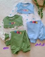 Girls' blouse and trousers, sizes 35 to 50