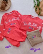Girls' blouse and trousers, sizes 35 to 60
