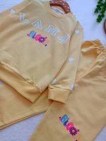 Girls' blouse and trousers, sizes 35 to 60