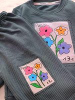 Girls' blouse and trousers, sizes 40 and 45
