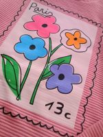 Girls' blouse and trousers, sizes 40 and 45