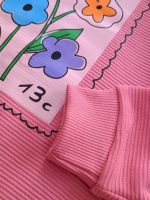 Girls' blouse and trousers, sizes 40 and 45
