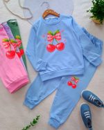 Girls' blouse and trousers, sizes 45 to 60