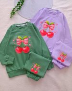Girls' blouse and trousers, sizes 45 to 60