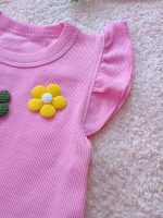 Girls' tank top and shorts set (ages 1 to 5)