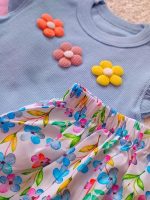 Girls' tank top and shorts set (ages 1 to 5)