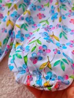 Girls' tank top and shorts set (ages 1 to 5)