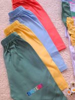 Girls' tank top and shorts set, sizes 35 to 45