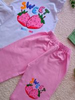 Girls' tank top and shorts set, sizes 45 and 50