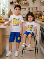T-shirts and shorts for girls and boys, ages 3 to 7