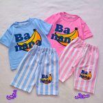 T-shirts and shorts for girls and boys, sizes 40 to 55