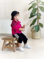 Boys' and girls' sweatshirt and trousers, sizes 60 and 65